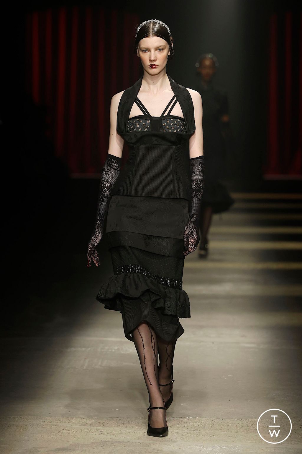 Fashion Week Milan Fall/Winter 2025 look 2 from the Antonio Marras collection 女装