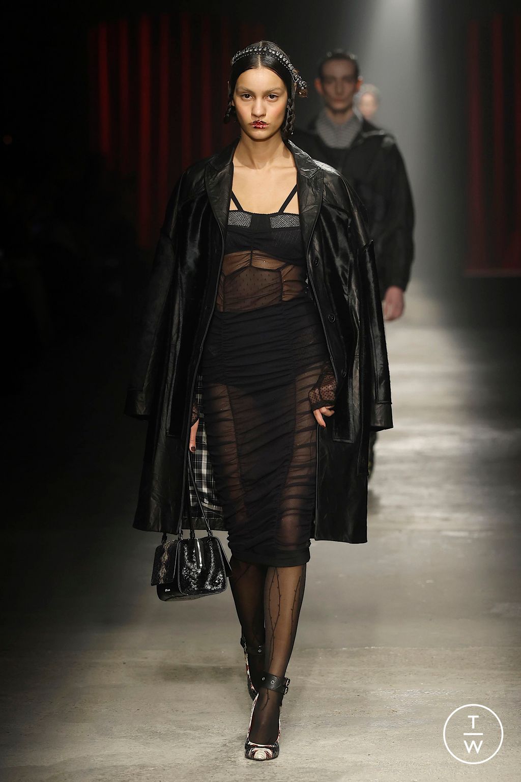 Fashion Week Milan Fall/Winter 2025 look 8 from the Antonio Marras collection womenswear