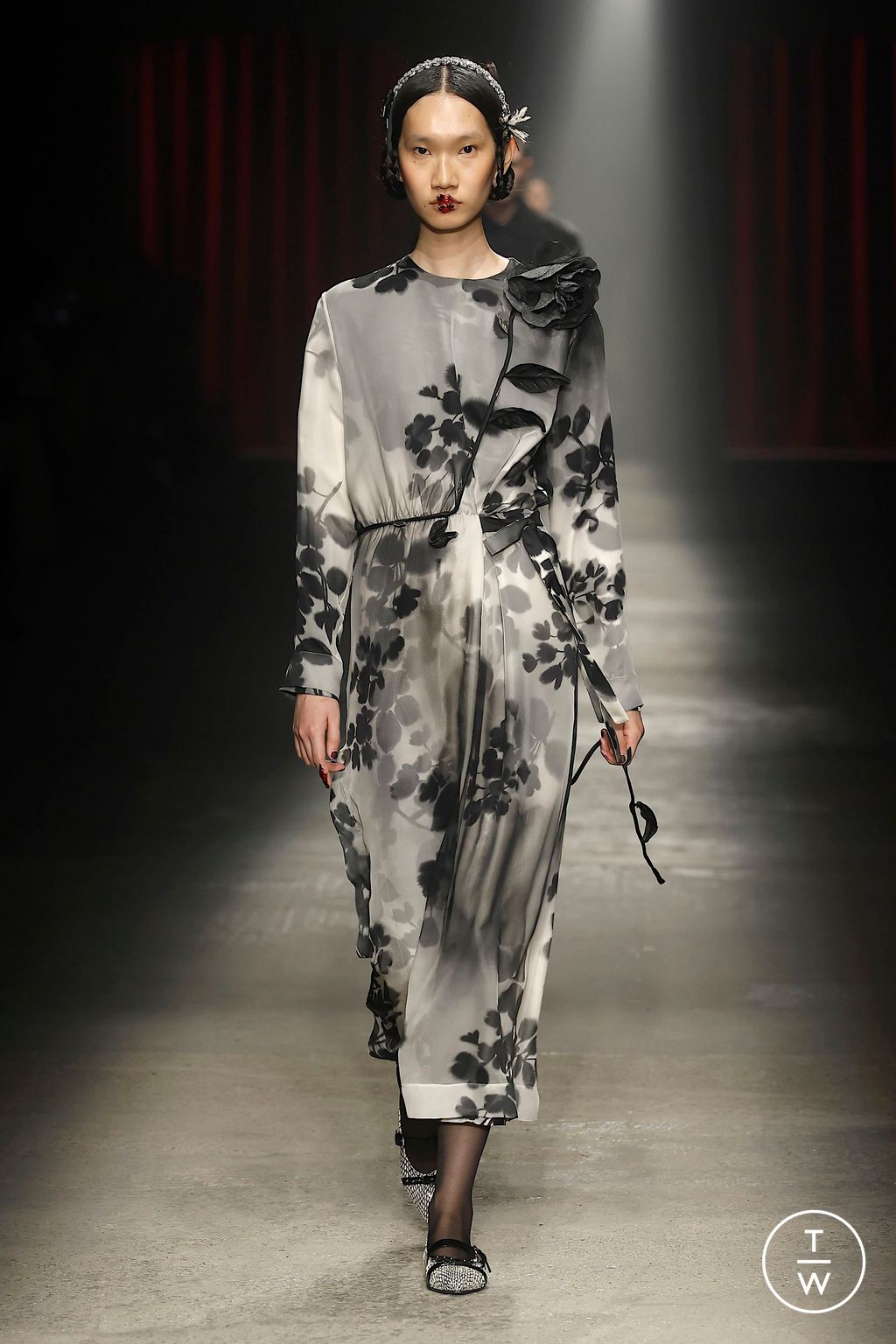 Fashion Week Milan Fall/Winter 2025 look 23 from the Antonio Marras collection womenswear