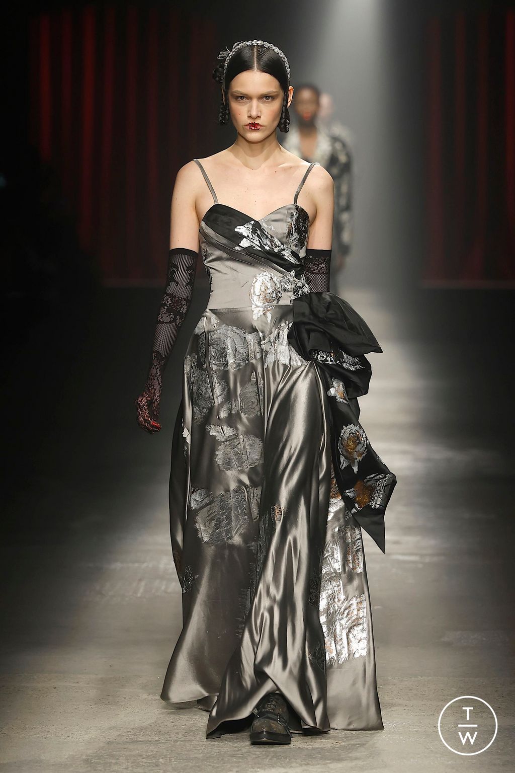 Fashion Week Milan Fall/Winter 2025 look 33 from the Antonio Marras collection 女装