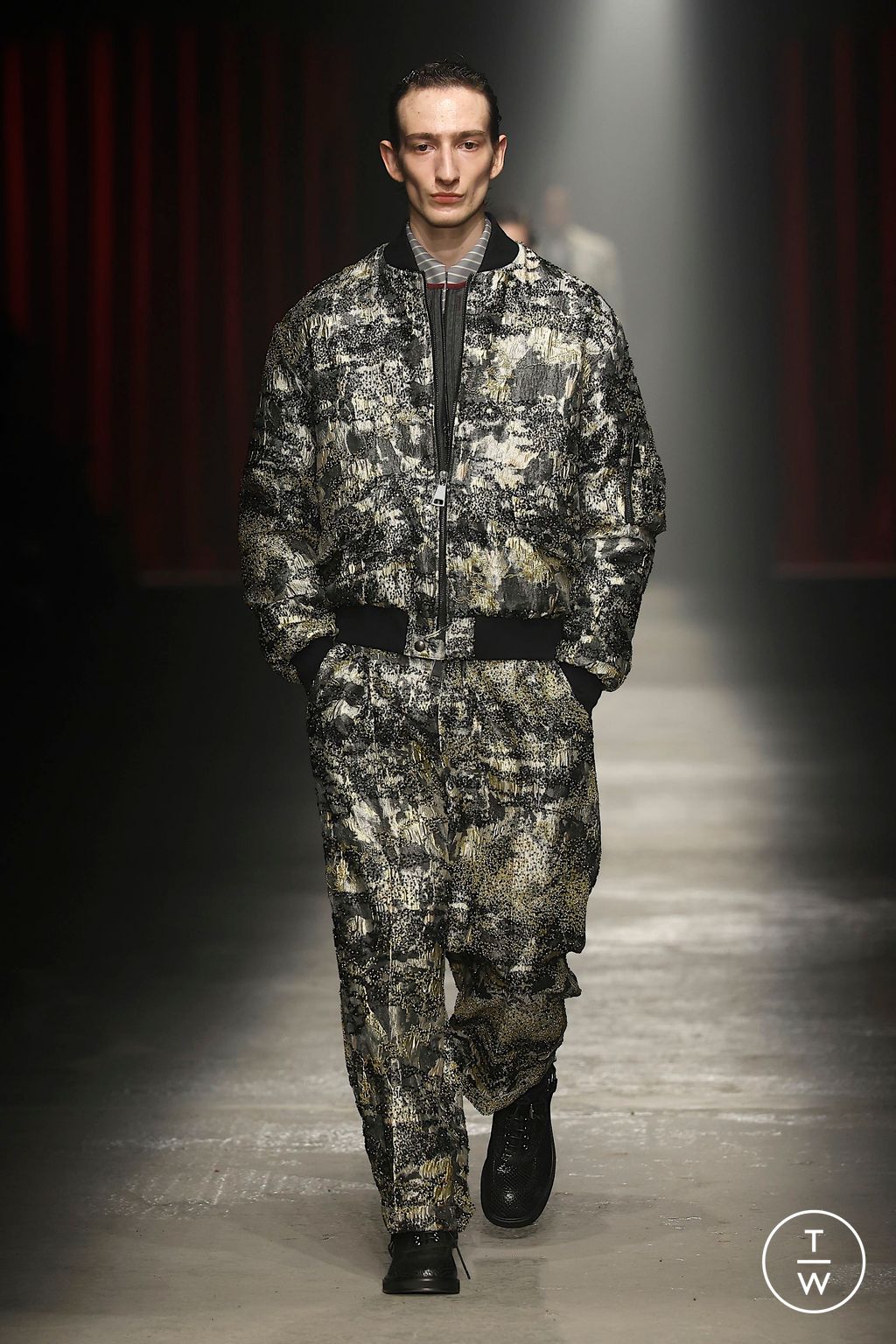 Fashion Week Milan Fall/Winter 2025 look 35 from the Antonio Marras collection womenswear