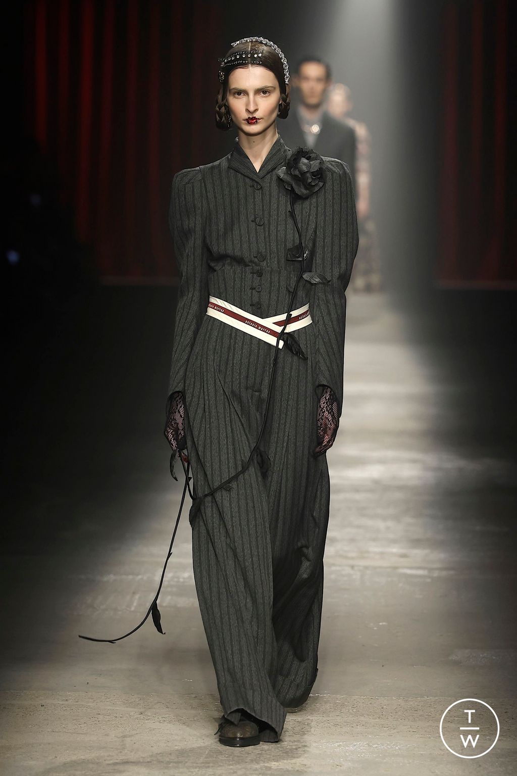 Fashion Week Milan Fall/Winter 2025 look 38 from the Antonio Marras collection womenswear