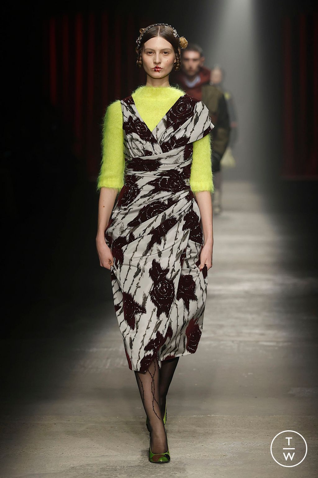 Fashion Week Milan Fall/Winter 2025 look 56 from the Antonio Marras collection womenswear