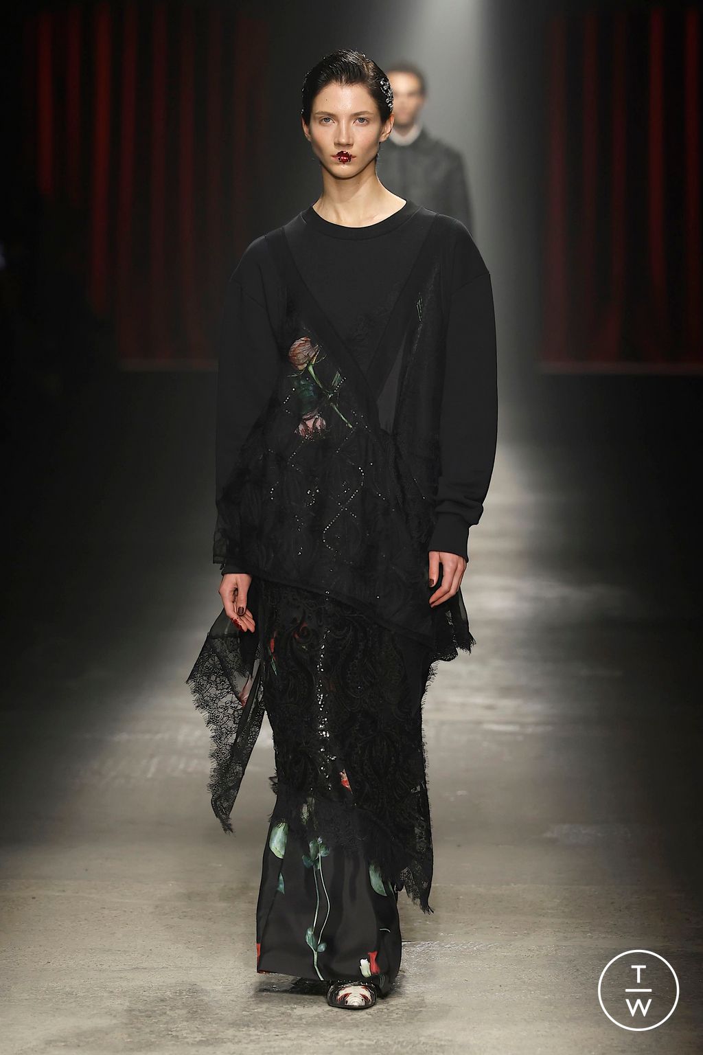 Fashion Week Milan Fall/Winter 2025 look 67 from the Antonio Marras collection 女装