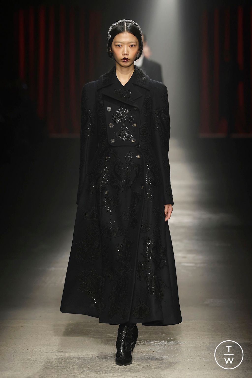 Fashion Week Milan Fall/Winter 2025 look 71 from the Antonio Marras collection 女装