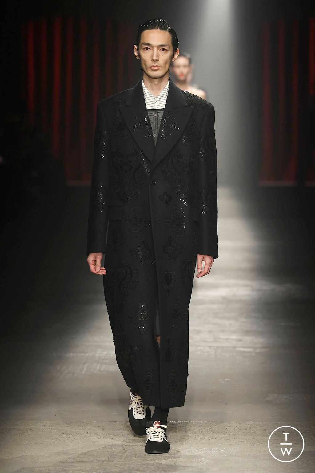 Fashion Week Milan Fall/Winter 2025 look 72 from the Antonio Marras collection 女装