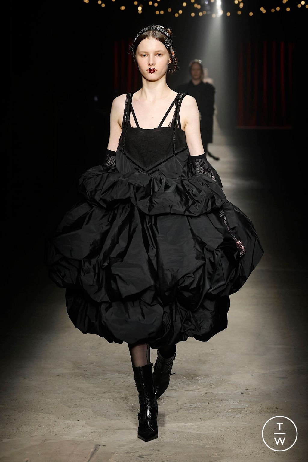 Fashion Week Milan Fall/Winter 2025 look 80 from the Antonio Marras collection 女装