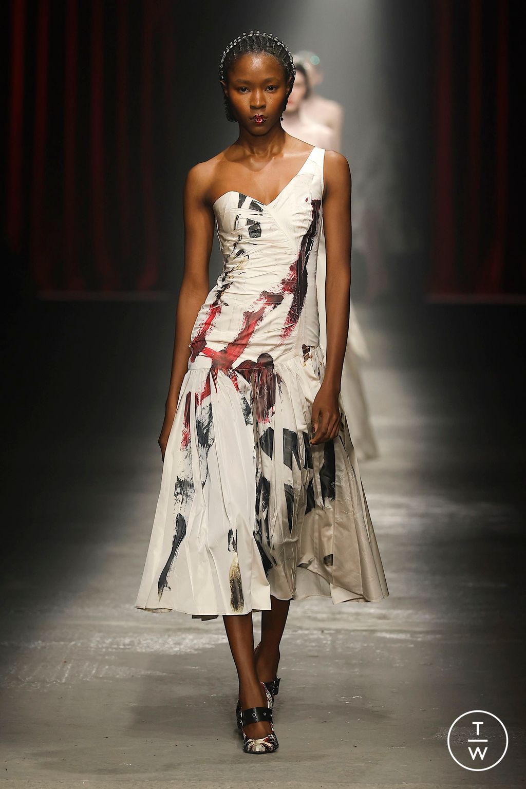 Fashion Week Milan Fall/Winter 2025 look 82 from the Antonio Marras collection 女装