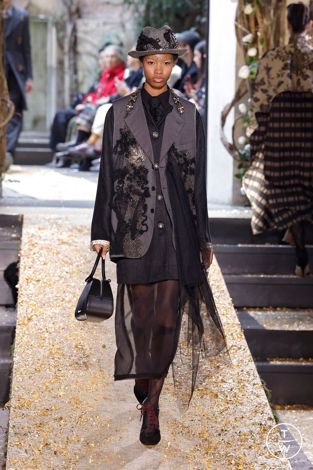 Fashion Week Milan Fall/Winter 2026 look 37 from the Antonio Marras collection womenswear
