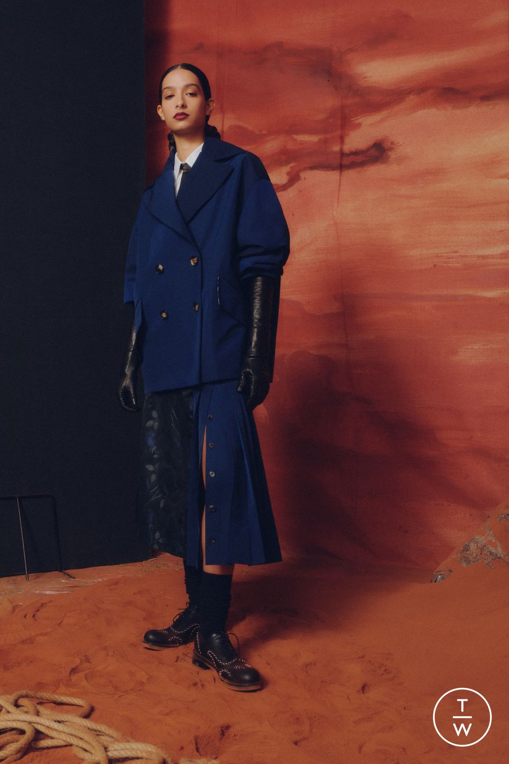 Fashion Week Milan Pre-Fall 2024 look 22 from the Antonio Marras collection 女装