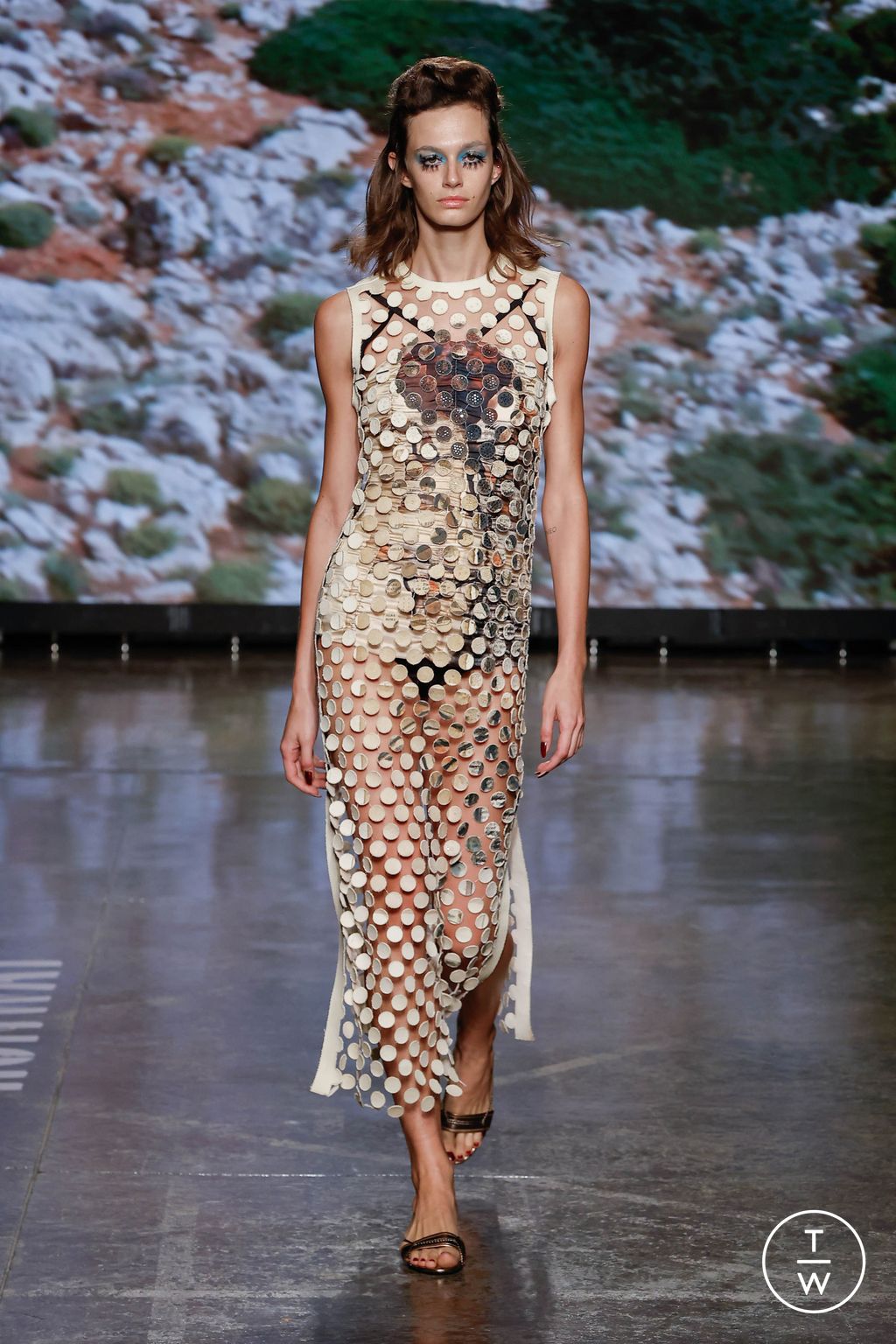 Fashion Week Milan Spring/Summer 2024 look 2 de la collection Antonio Marras womenswear
