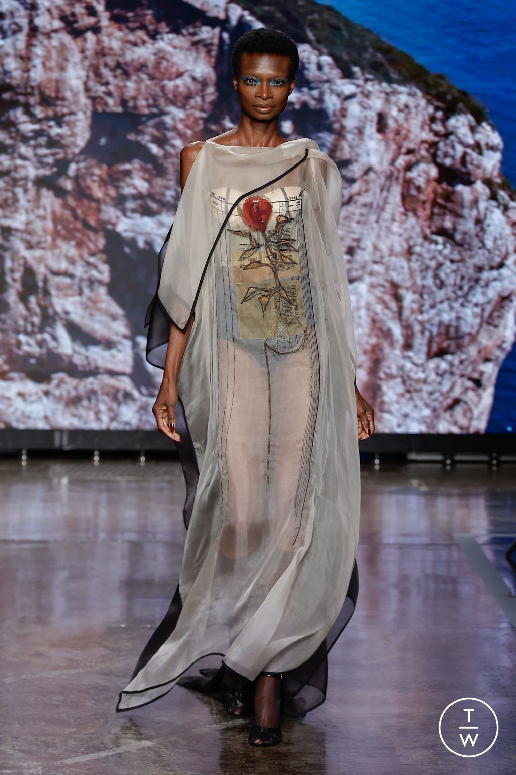 Fashion Week Milan Spring/Summer 2024 look 8 de la collection Antonio Marras womenswear