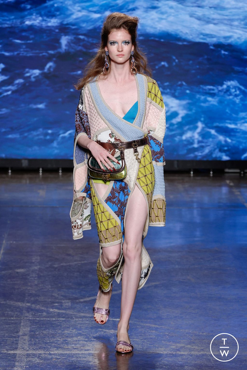 Fashion Week Milan Spring/Summer 2024 look 28 from the Antonio Marras collection 女装