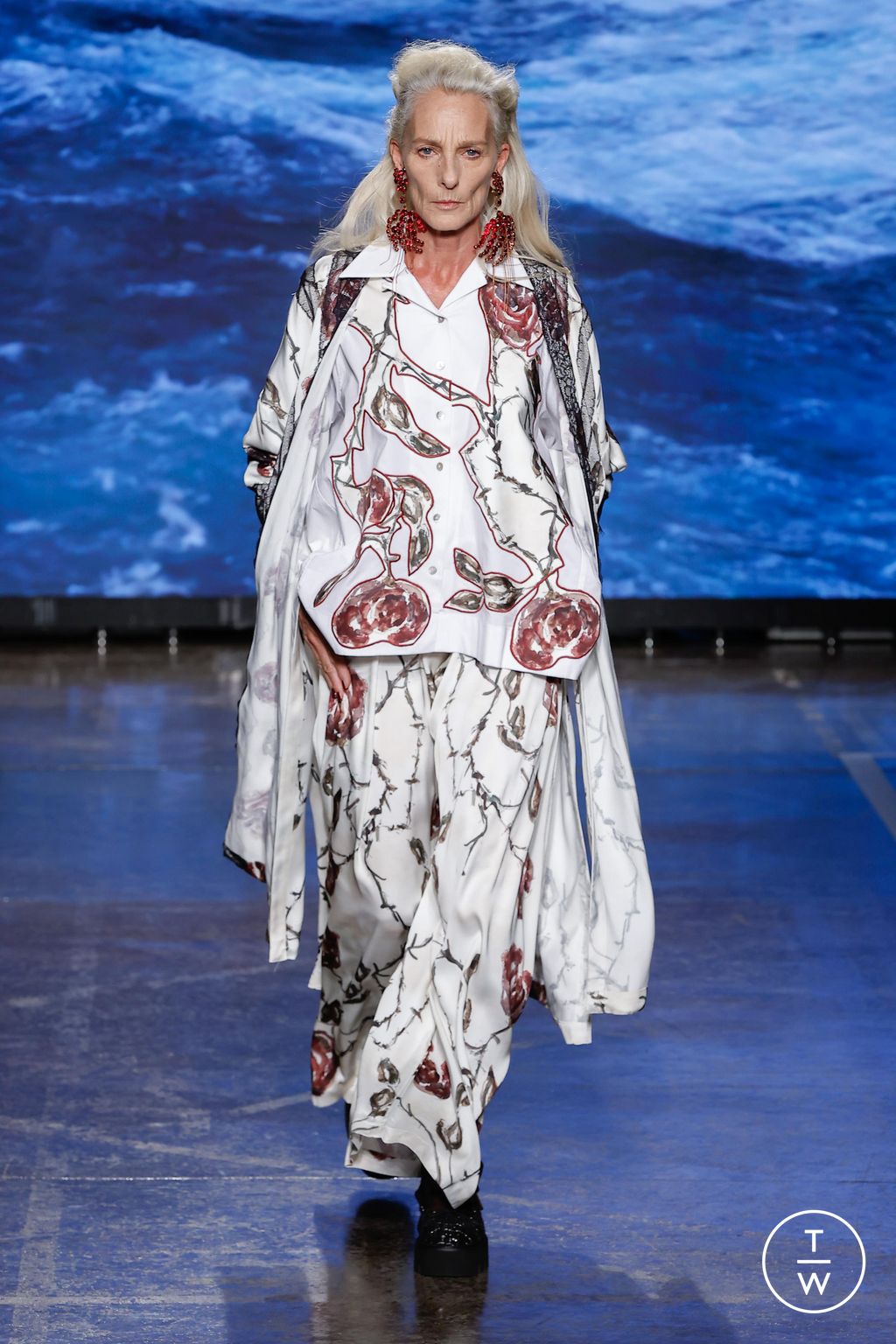Fashion Week Milan Spring/Summer 2024 look 37 from the Antonio Marras collection 女装