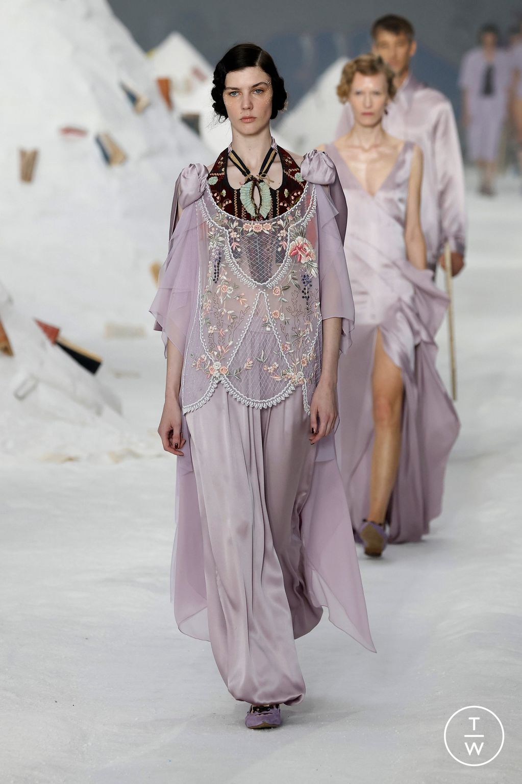 Fashion Week Milan Spring/Summer 2026 look 2 from the Antonio Marras collection womenswear