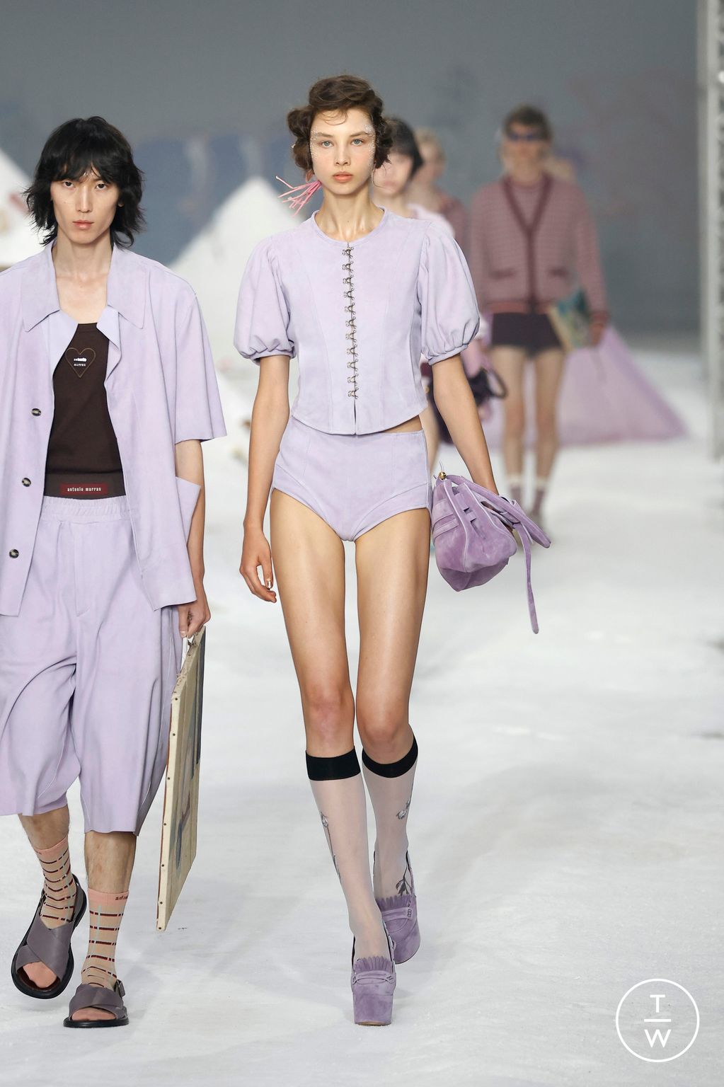 Fashion Week Milan Spring/Summer 2026 look 6 from the Antonio Marras collection womenswear