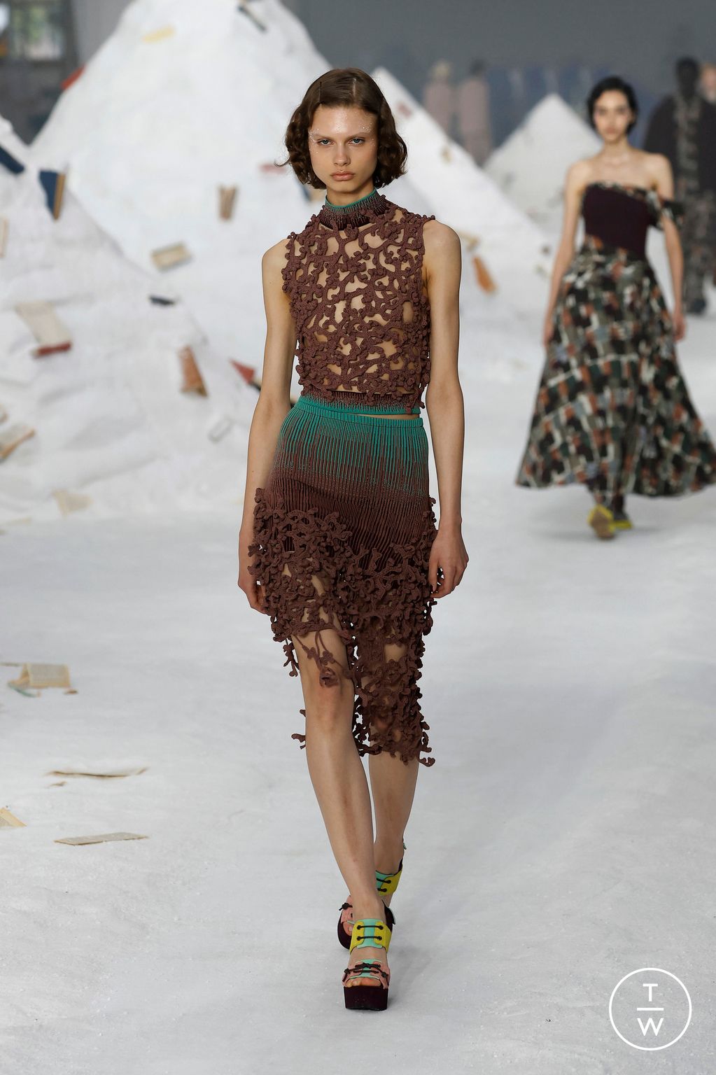 Fashion Week Milan Spring/Summer 2026 look 32 from the Antonio Marras collection 女装