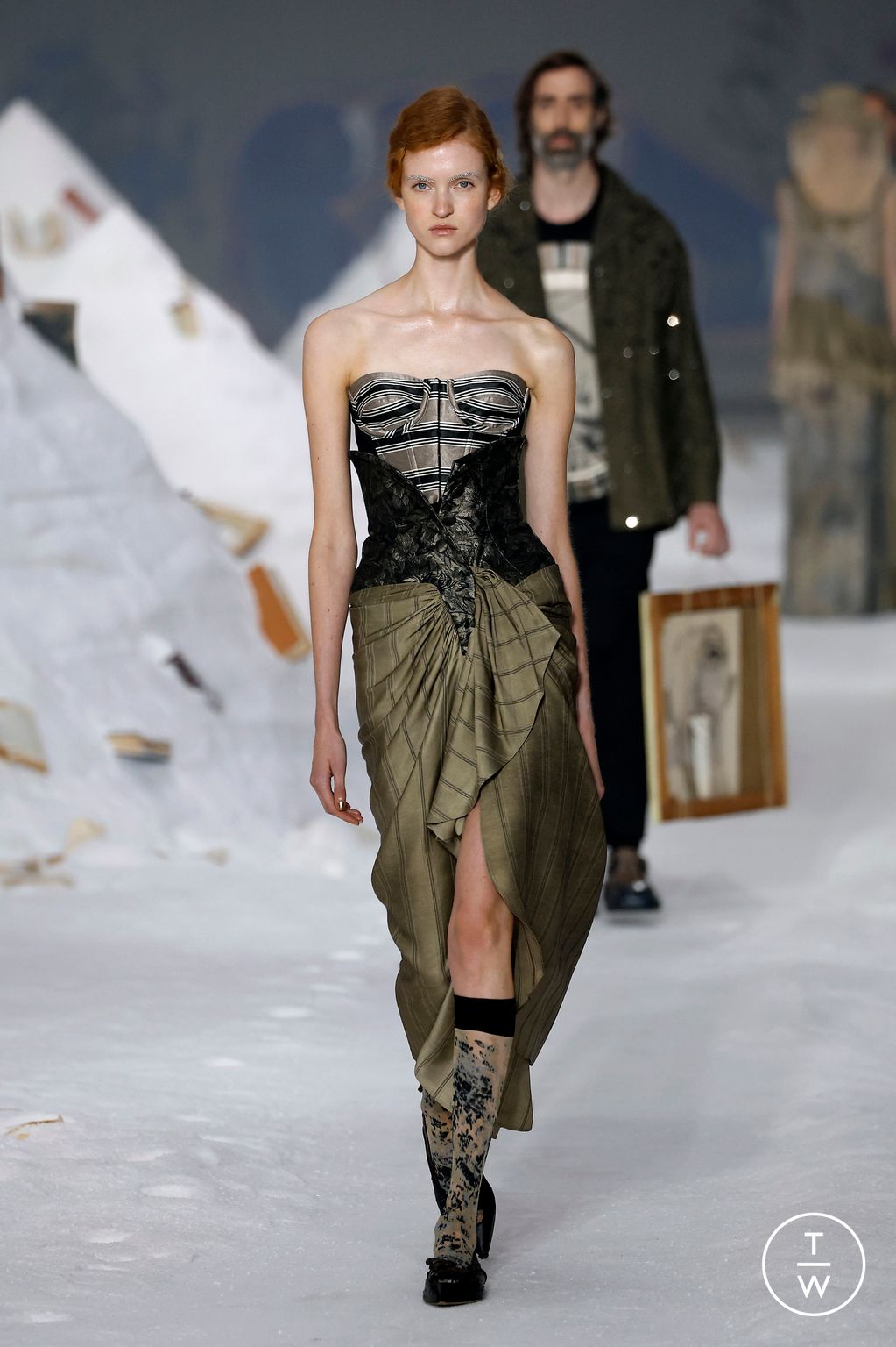 Fashion Week Milan Spring/Summer 2026 look 64 from the Antonio Marras collection 女装