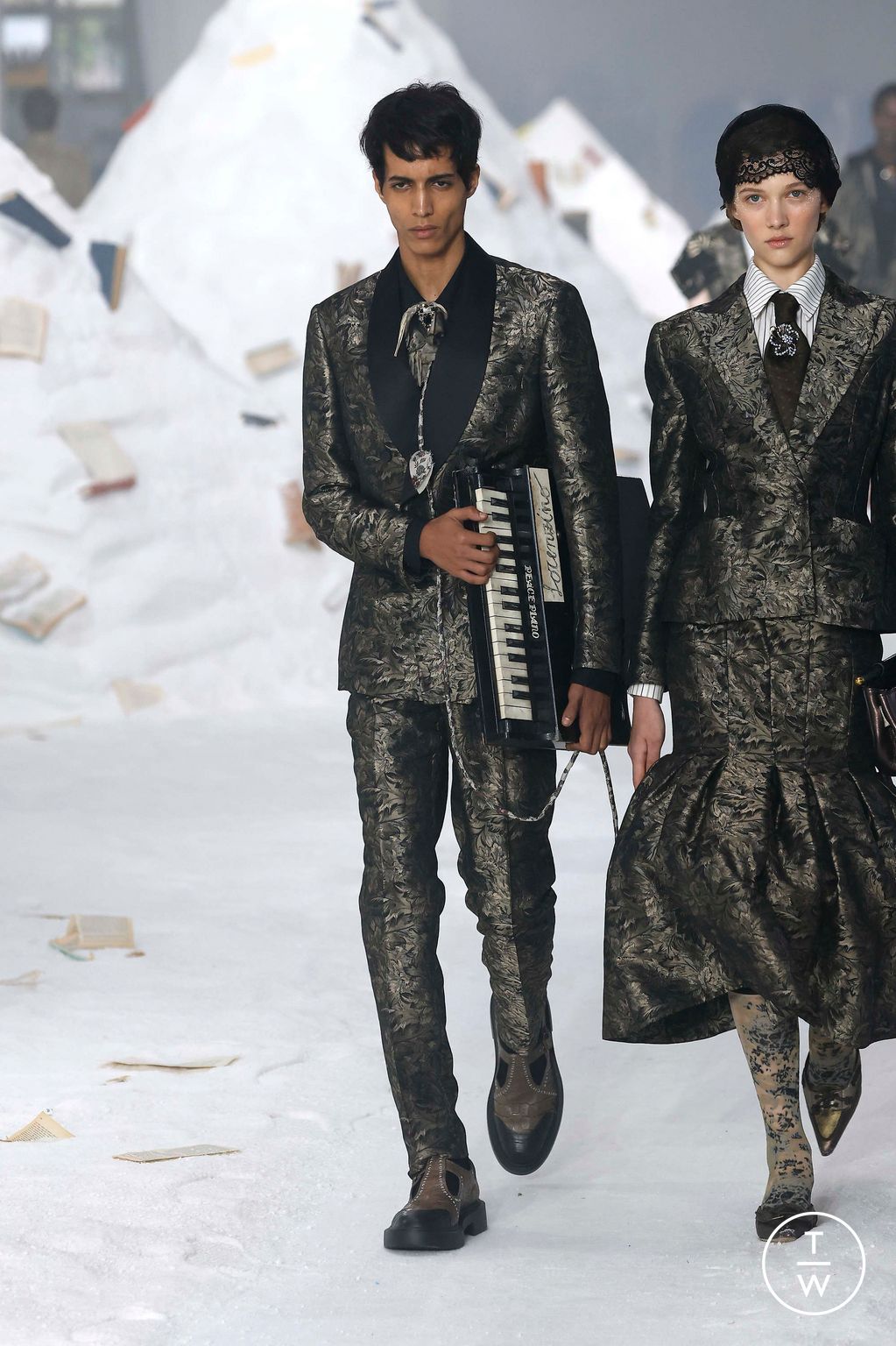 Fashion Week Milan Spring/Summer 2026 look 75 from the Antonio Marras collection womenswear