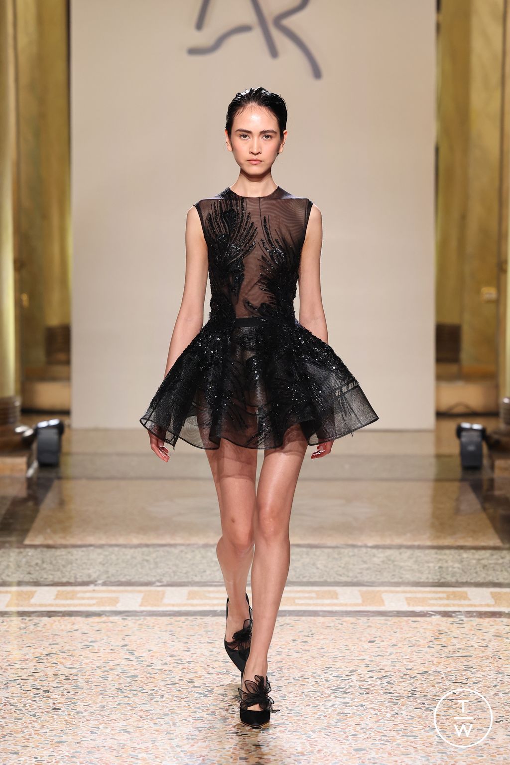 Fashion Week Milan Spring/Summer 2024 look 7 de la collection Antonio Riva womenswear