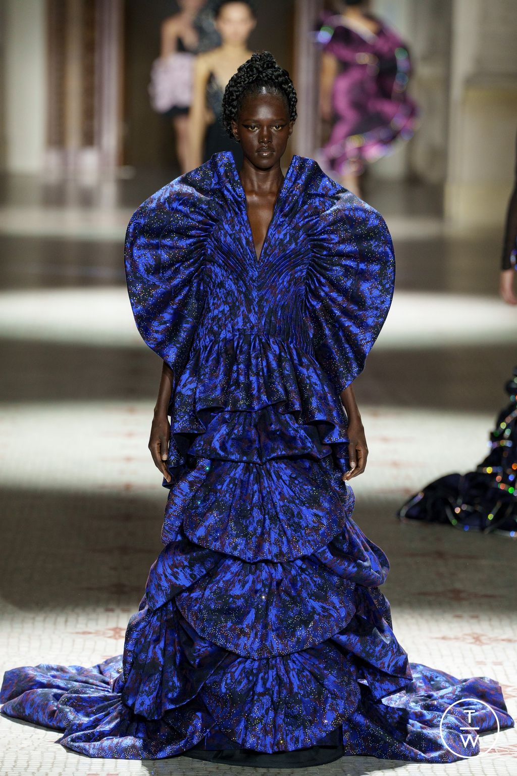 Fashion Week Paris Fall/Winter 2024 look 4 from the ArdAzAei collection couture