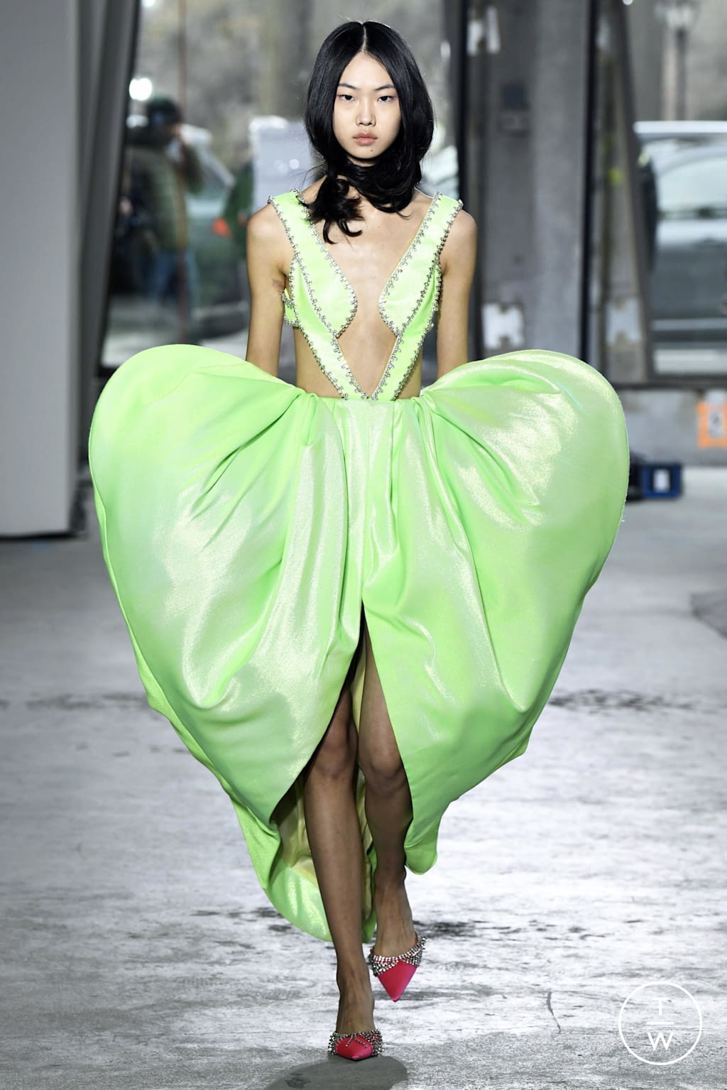 Fashion Week New York Fall/Winter 2020 look 44 de la collection Area womenswear