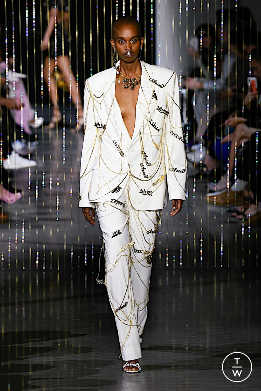 Fashion Week New York Spring/Summer 2020 look 1 de la collection Area womenswear