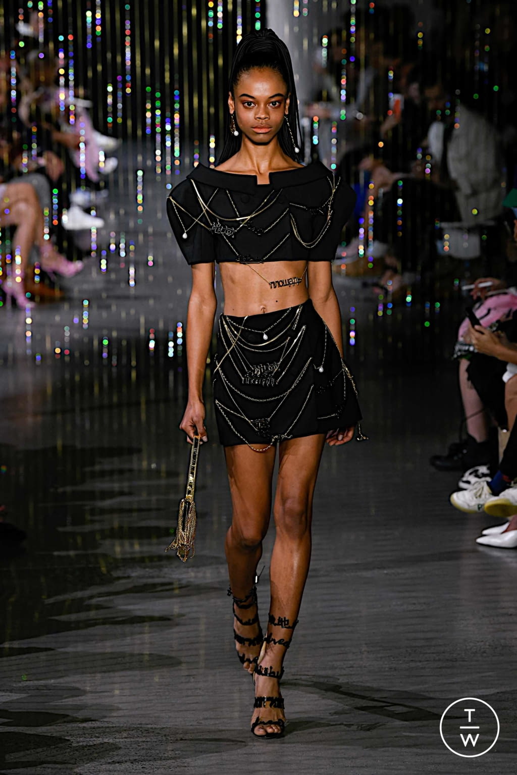 Fashion Week New York Spring/Summer 2020 look 2 from the Area collection womenswear