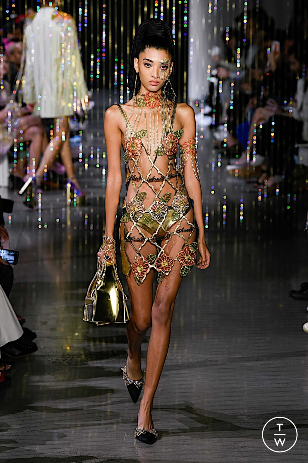 Fashion Week New York Spring/Summer 2020 look 10 from the Area collection womenswear