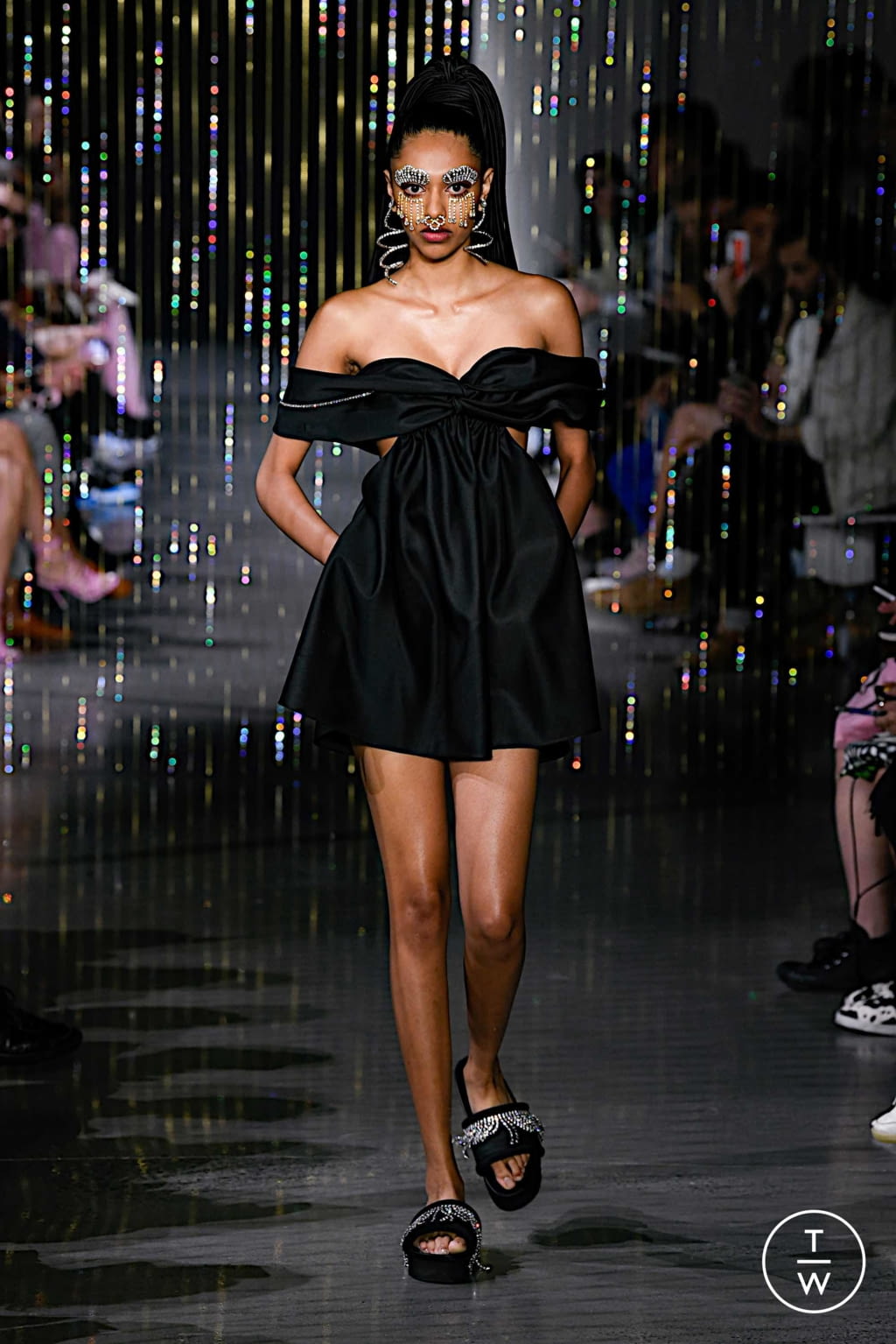Fashion Week New York Spring/Summer 2020 look 20 from the Area collection womenswear