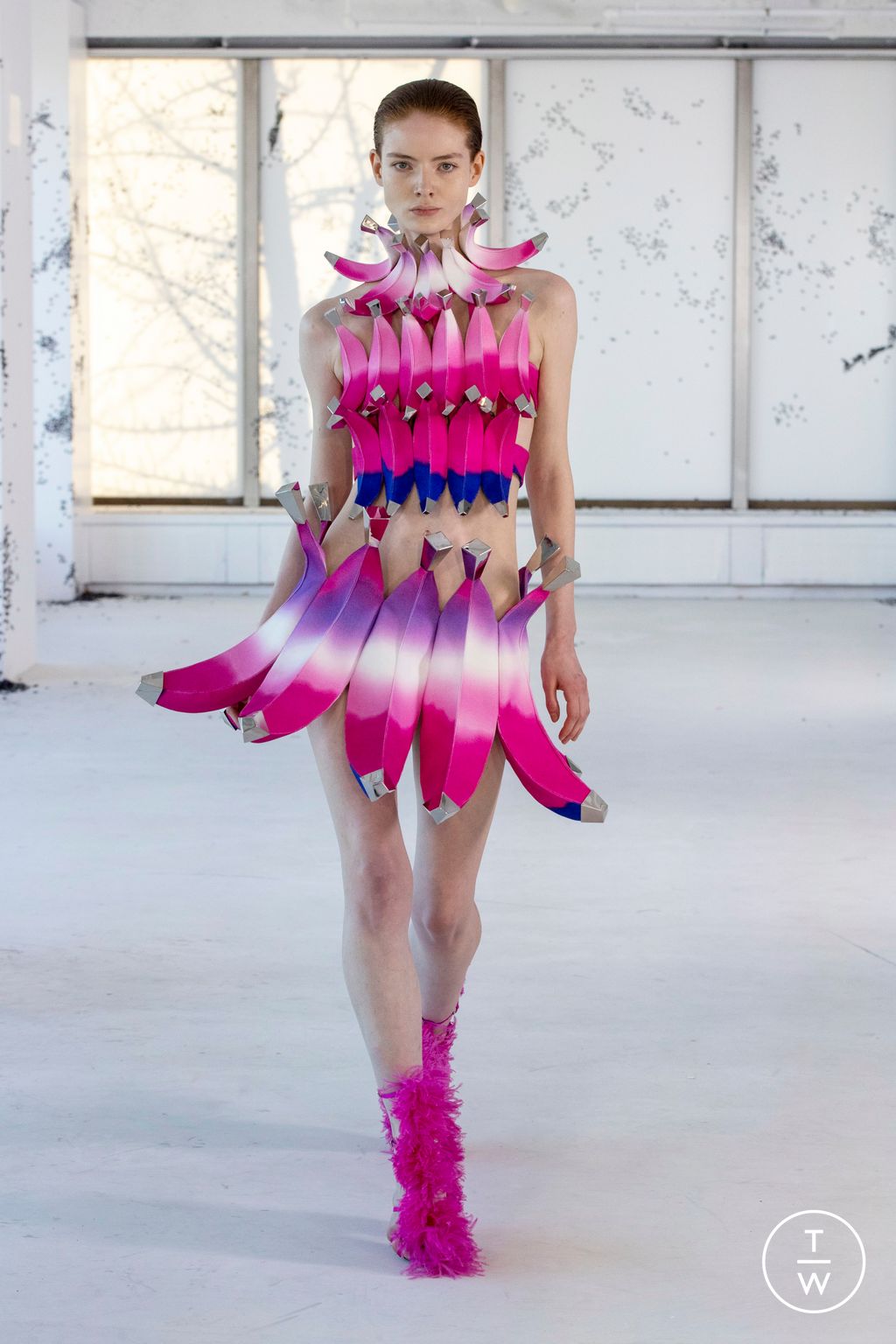 Fashion Week New York Spring/Summer 2023 look 1 from the Area collection womenswear