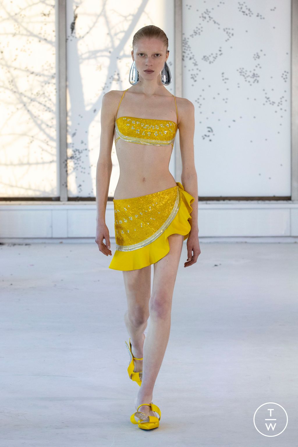 Fashion Week New York Spring/Summer 2023 look 7 from the Area collection womenswear