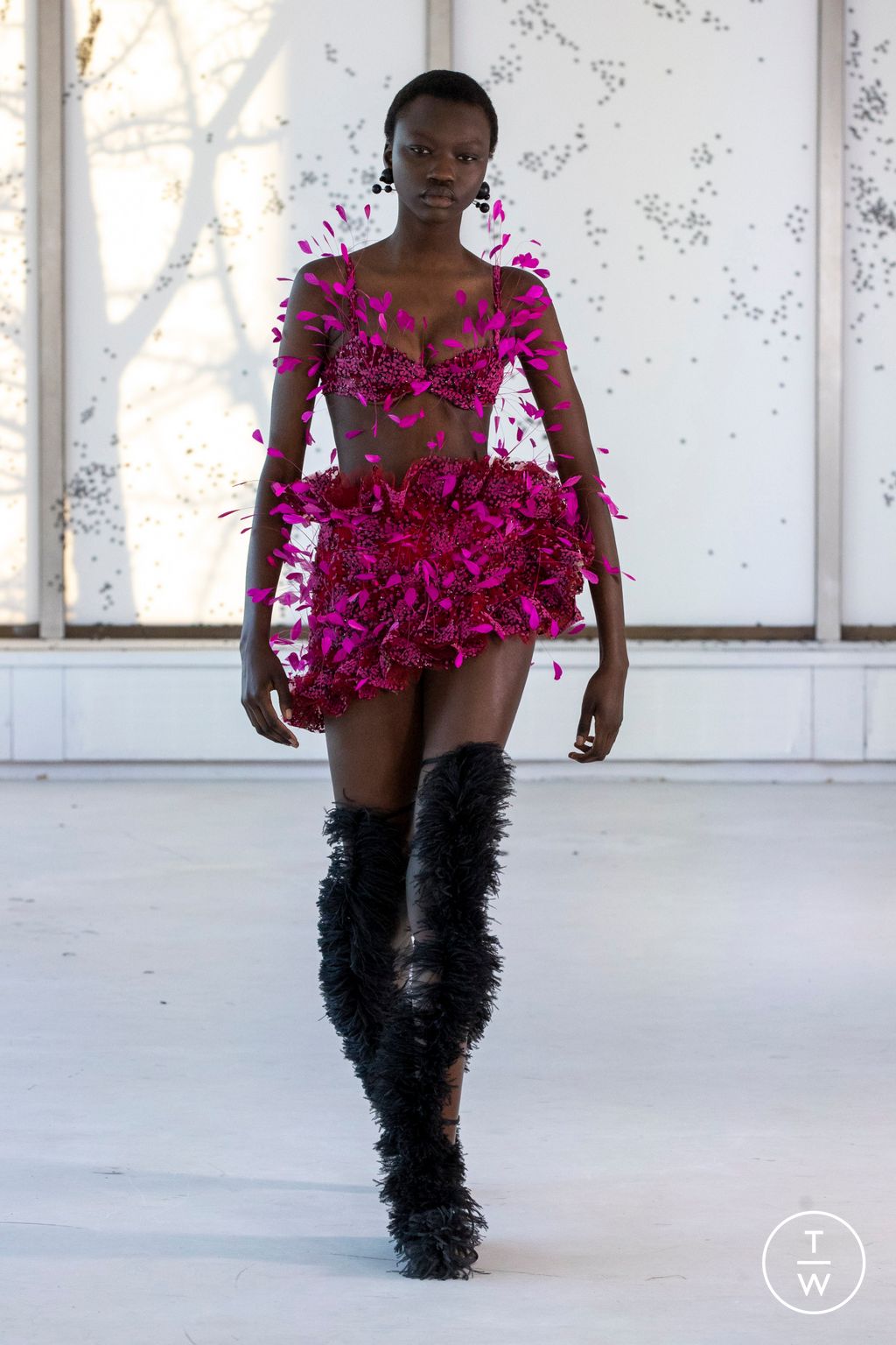 Fashion Week New York Spring/Summer 2023 look 10 from the Area collection womenswear