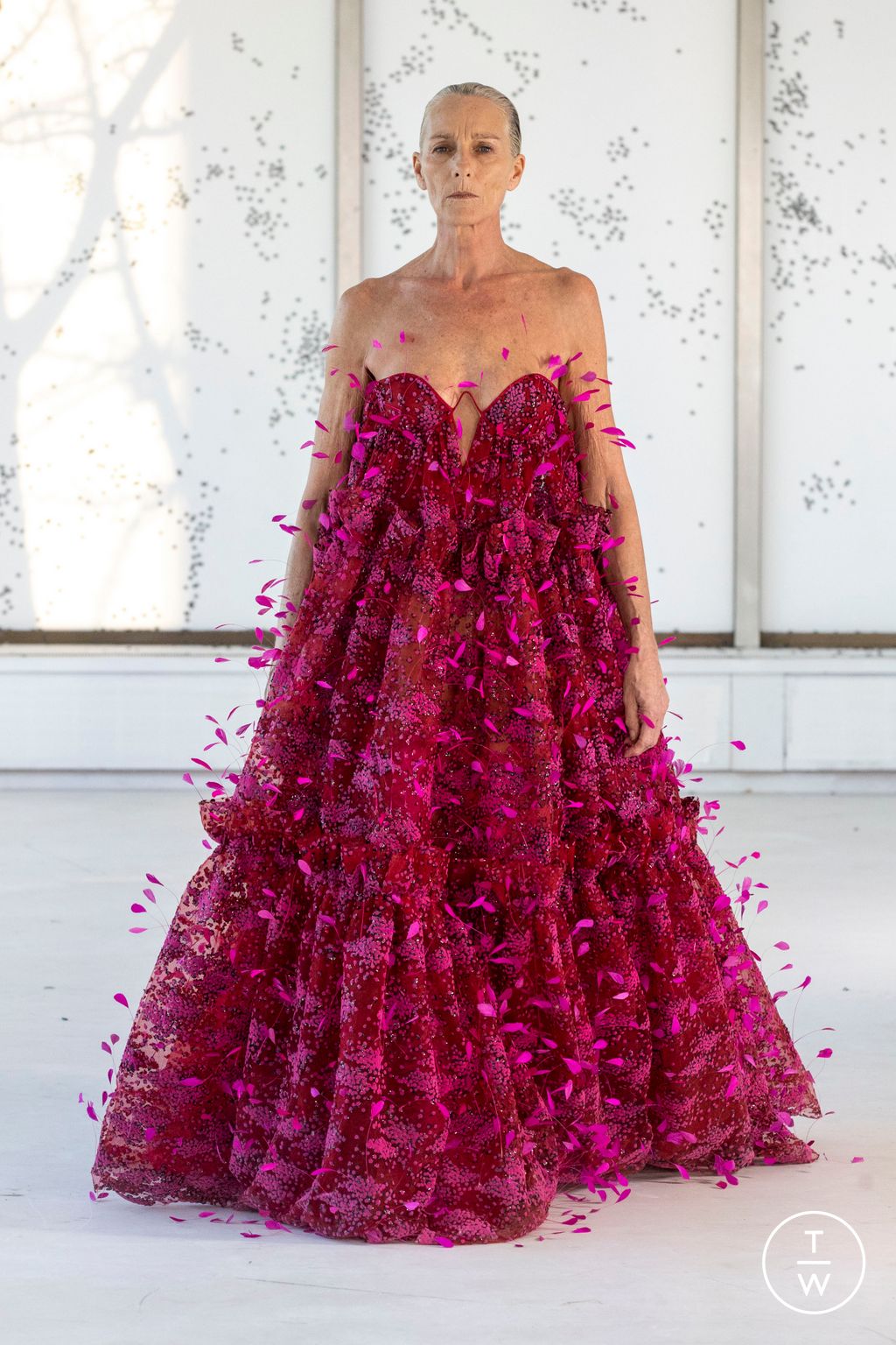 Fashion Week New York Spring/Summer 2023 look 11 from the Area collection womenswear