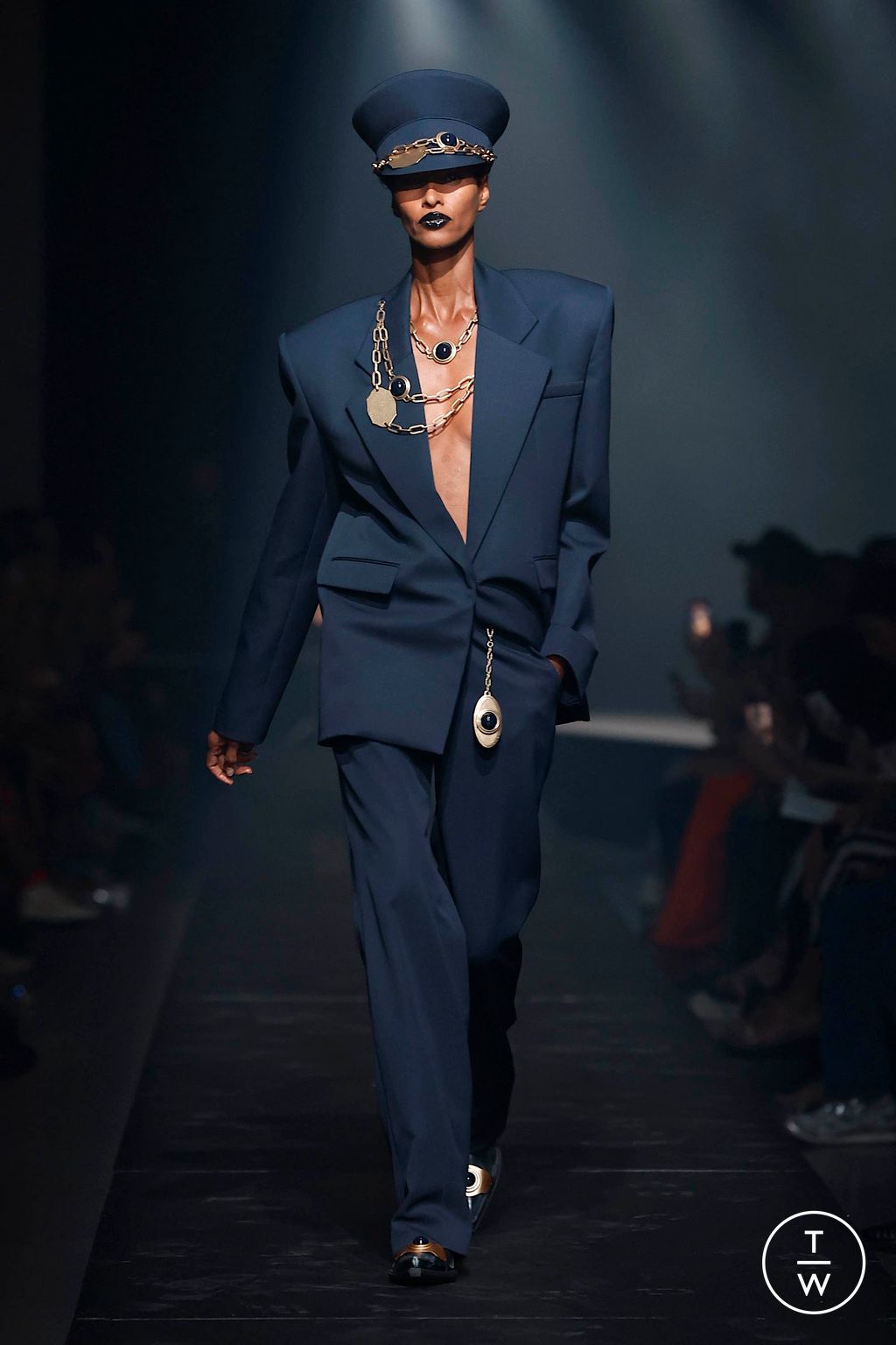 Fashion Week New York Fall/Winter 2024 look 1 de la collection Area womenswear