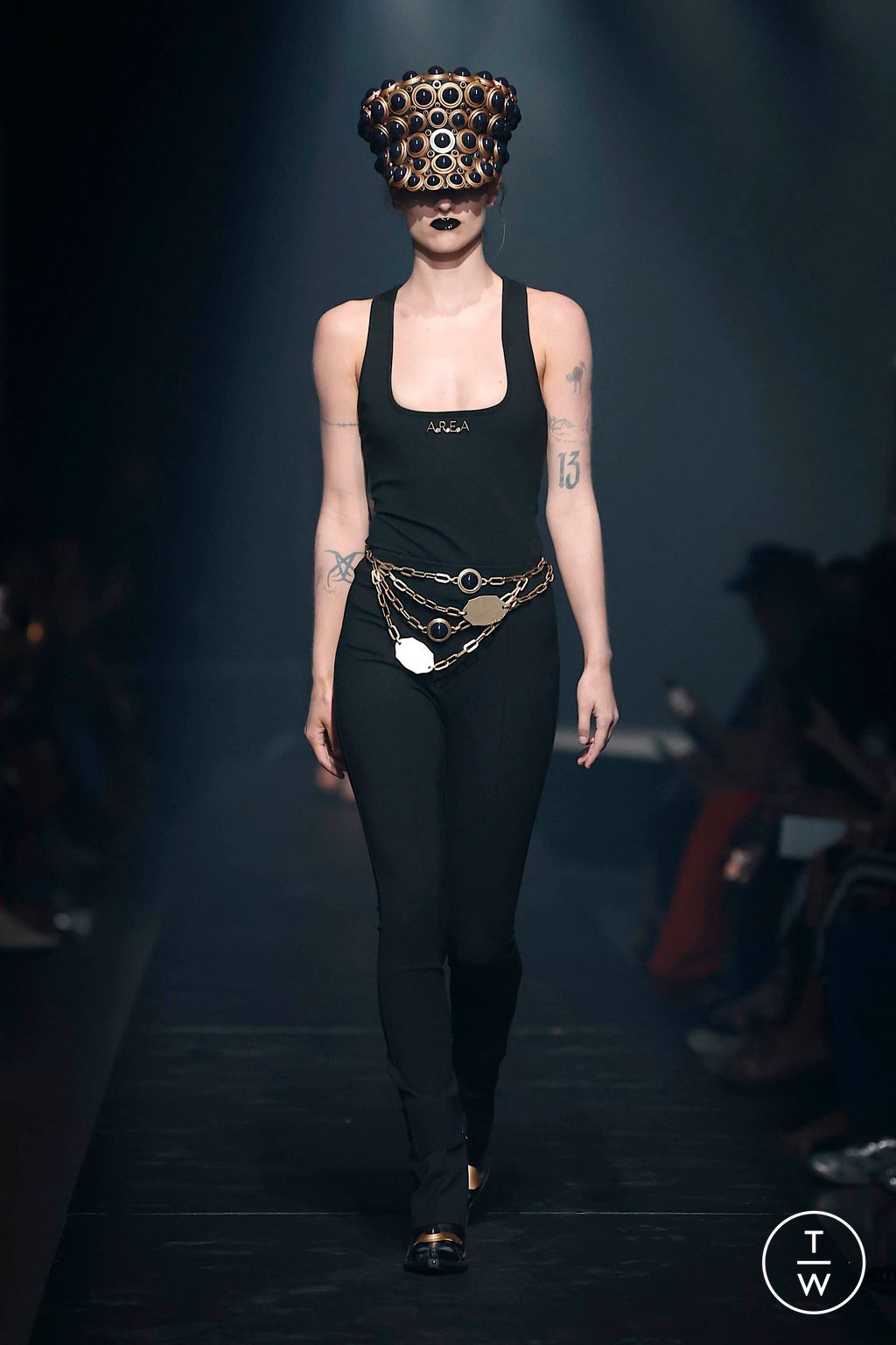 Fashion Week New York Fall/Winter 2024 look 3 de la collection Area womenswear