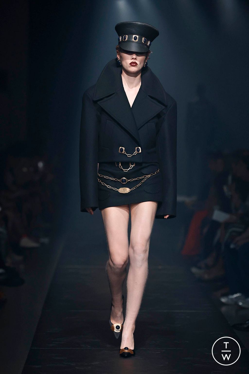 Fashion Week New York Fall/Winter 2024 look 4 from the Area collection 女装