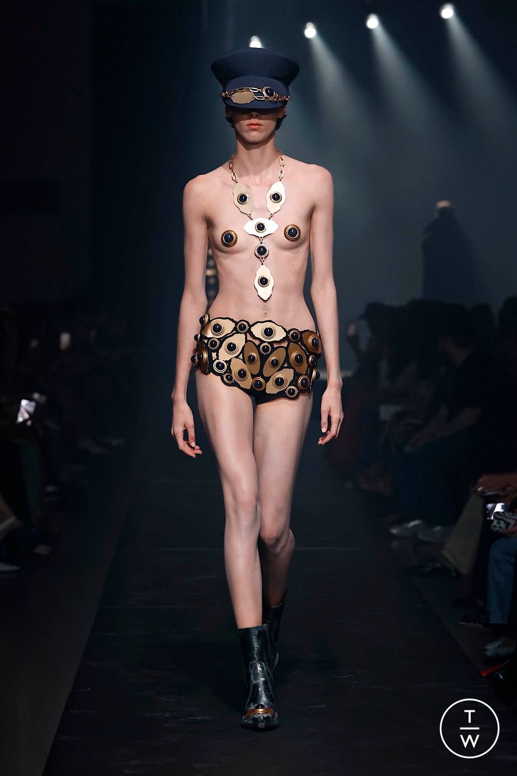 Fashion Week New York Fall/Winter 2024 look 5 de la collection Area womenswear