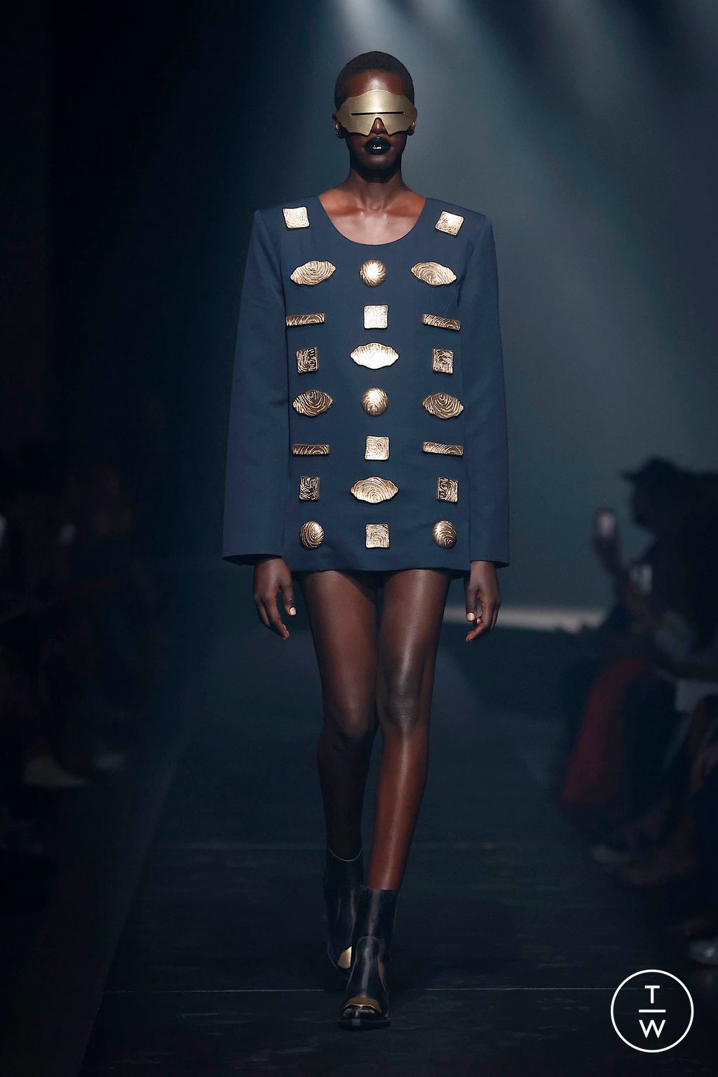 Fashion Week New York Fall/Winter 2024 look 6 from the Area collection womenswear