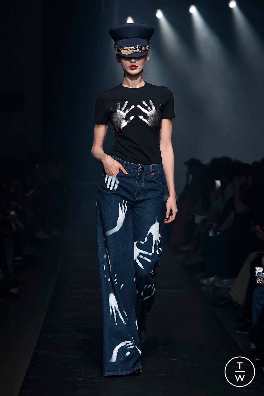 Fashion Week New York Fall/Winter 2024 look 9 de la collection Area womenswear