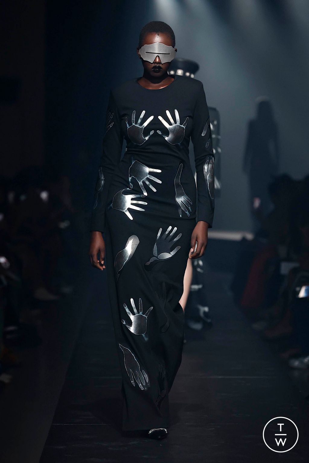 Fashion Week New York Fall/Winter 2024 look 10 from the Area collection 女装