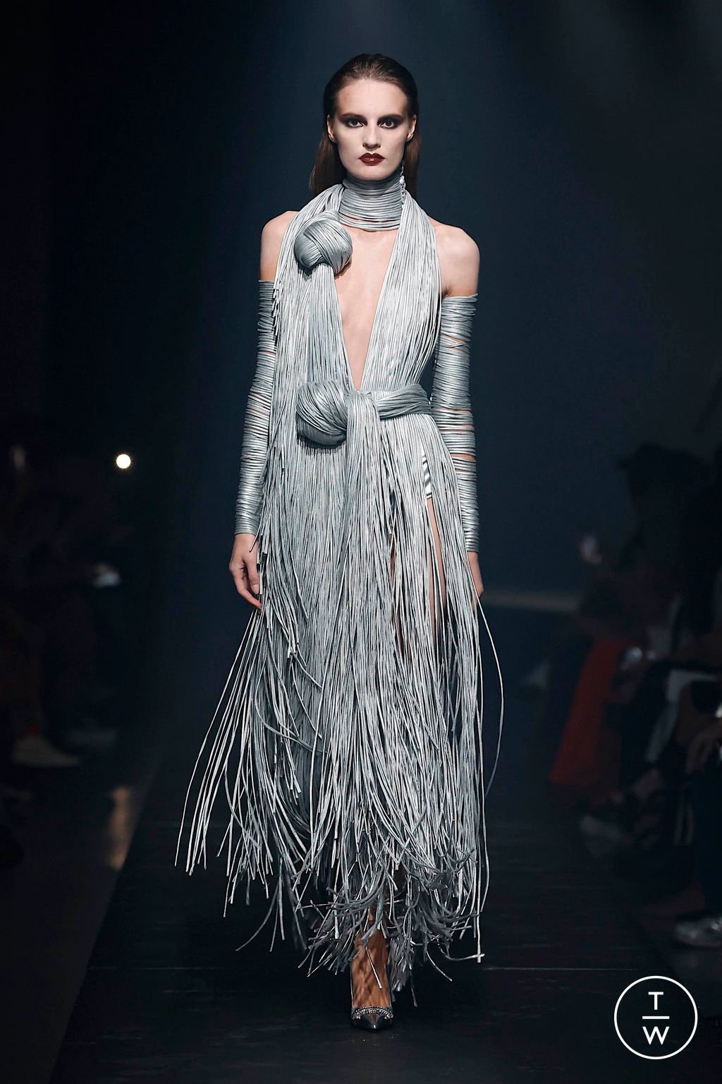 Fashion Week New York Fall/Winter 2024 look 28 from the Area collection womenswear