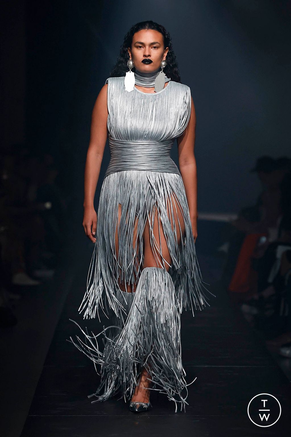 Fashion Week New York Fall/Winter 2024 look 29 from the Area collection womenswear