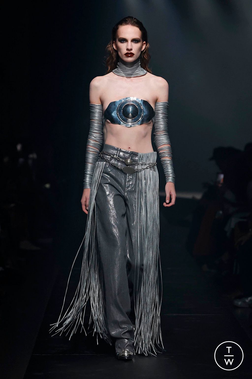 Fashion Week New York Fall/Winter 2024 look 30 from the Area collection womenswear