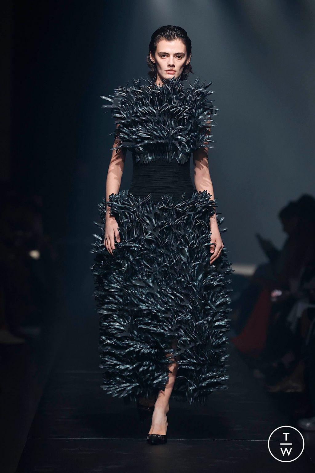 Fashion Week New York Fall/Winter 2024 look 39 from the Area collection womenswear