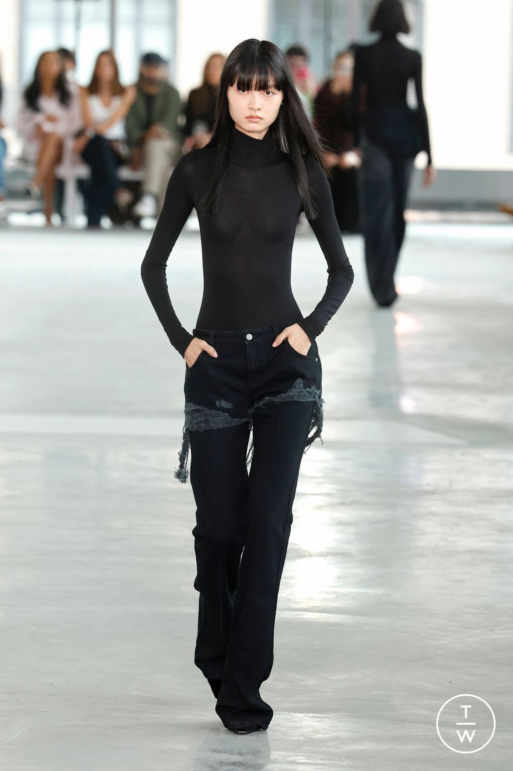 Fashion Week New York Spring/Summer 2026 look 2 de la collection Area womenswear