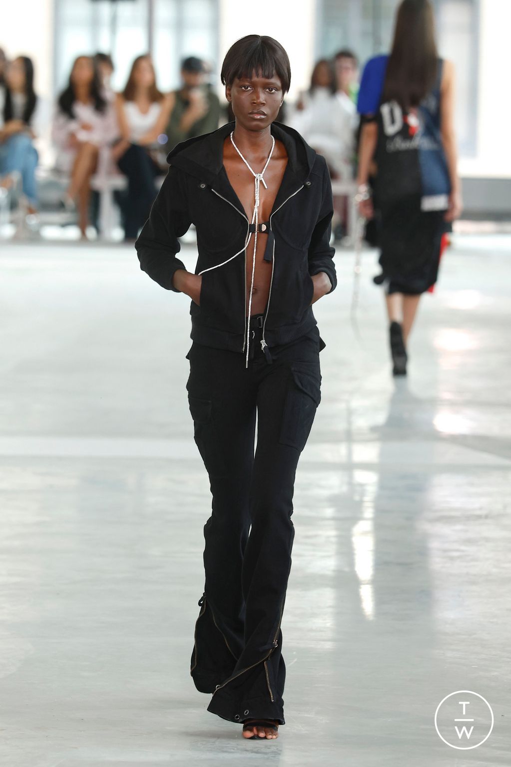 Fashion Week New York Spring/Summer 2026 look 3 from the Area collection womenswear