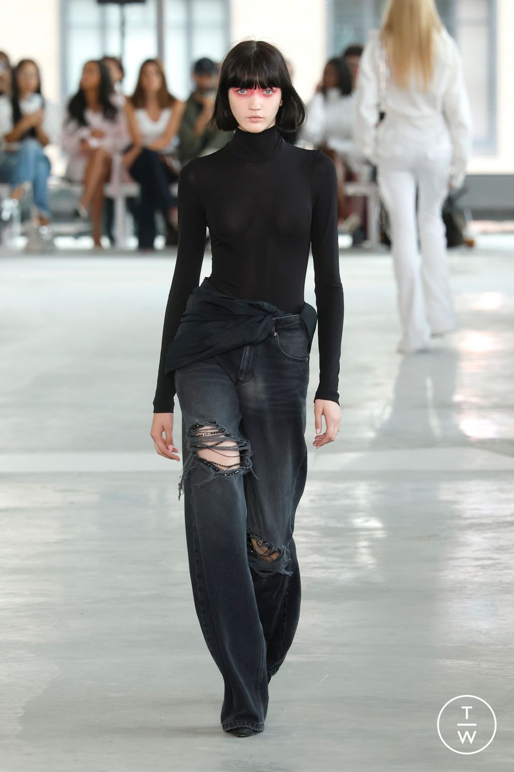 Fashion Week New York Spring/Summer 2026 look 4 from the Area collection womenswear