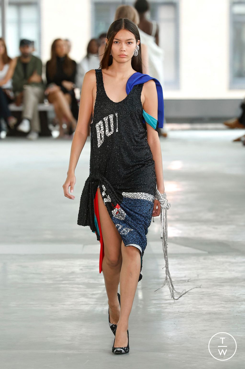Fashion Week New York Spring/Summer 2026 look 6 from the Area collection womenswear
