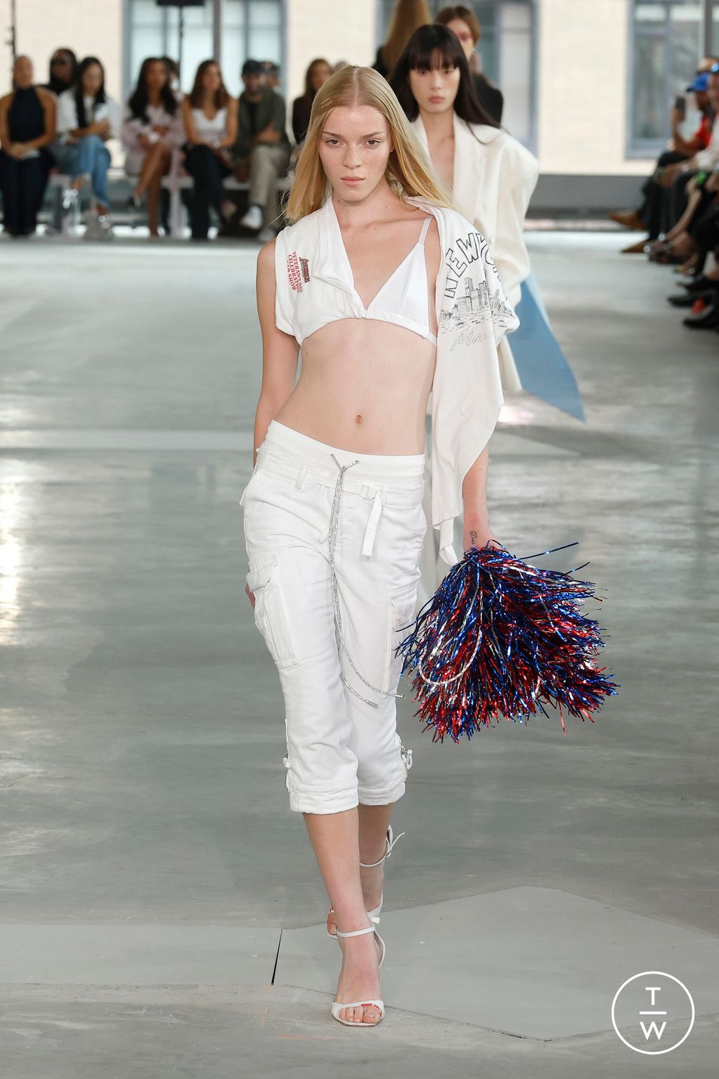 Fashion Week New York Spring/Summer 2026 look 11 from the Area collection womenswear